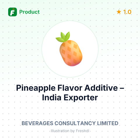 Pineapple Flavor Additive – summary card, no photo uploaded yet