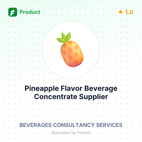 Pineapple Flavor Beverage Concentrate – summary card, no photo uploaded yet