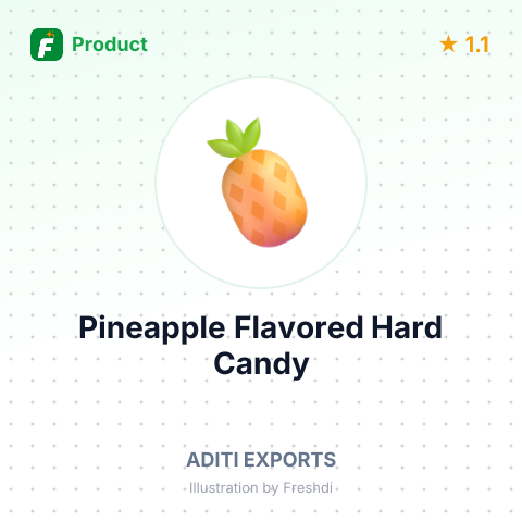 Pineapple Flavored Hard Candy – summary card, no photo uploaded yet