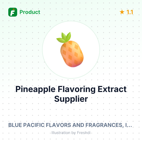 Pineapple Flavoring Extract – summary card, no photo uploaded yet