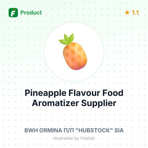 Pineapple Flavour Food Aromatizer – product summary card, no photo uploaded yet