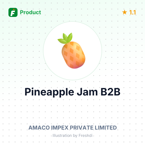 Pineapple Jam 500gm – summary card, no photo uploaded yet