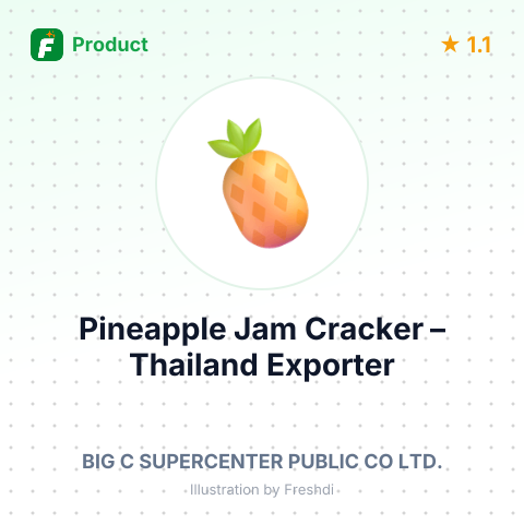 Pineapple Jam Cracker – summary card, no photo uploaded yet