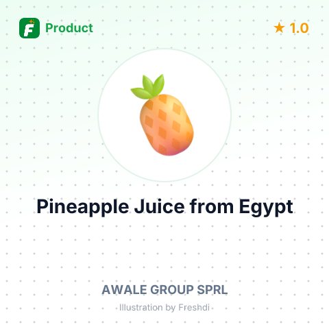 Pineapple Juice – summary card, no photo uploaded yet