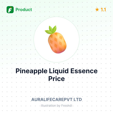 Pineapple Liquid Essence for Pharmaceuticals – summary card, no photo uploaded yet