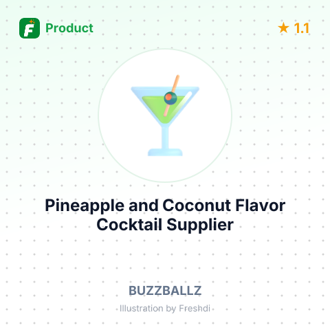 Pineapple and Coconut Flavor Cocktail – summary card, no photo uploaded yet