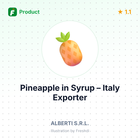 Pineapple in Syrup – summary card, no photo uploaded yet