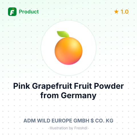 Pink Grapefruit Fruit Powder – summary card, no photo uploaded yet