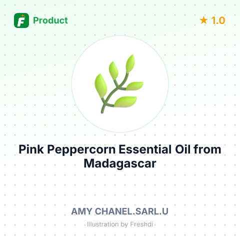 Pink Peppercorn Essential Oil – summary card, no photo uploaded yet