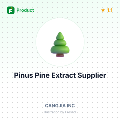 Pinus Pine Extract – product summary card, no photo uploaded yet