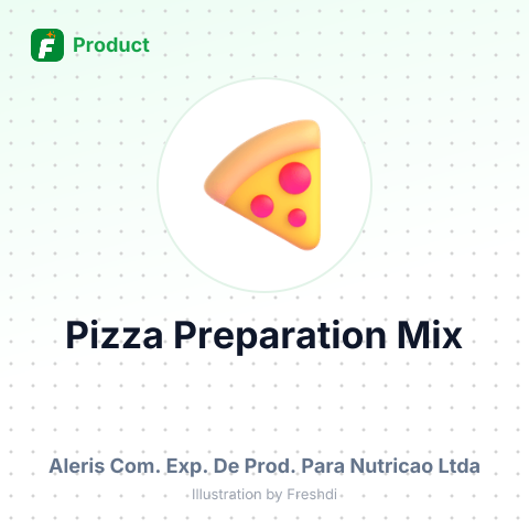 Pizza Preparation Mix – summary card, no photo uploaded yet