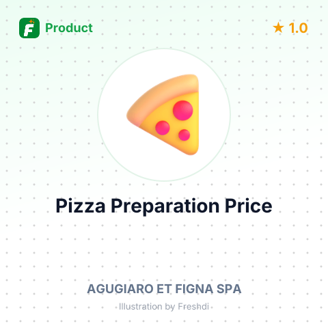 Pizza Preparation – summary card, no photo uploaded yet