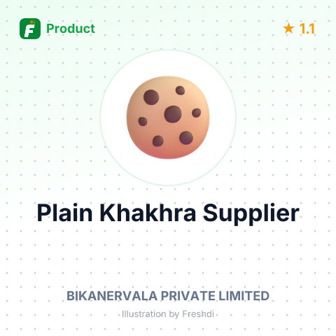 Plain Khakhra – summary card, no photo uploaded yet