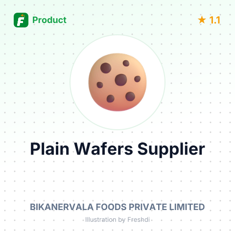 Plain Wafers – summary card, no photo uploaded yet