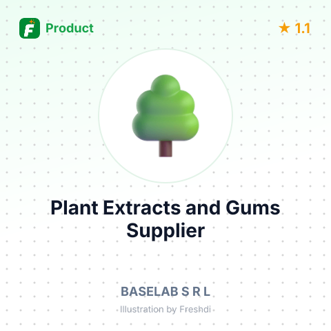 Plant Extracts and Gums – summary card, no photo uploaded yet