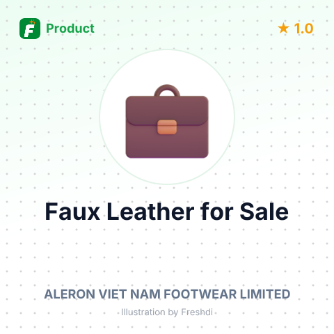 Plant-Based Faux Leather – summary card, no photo uploaded yet