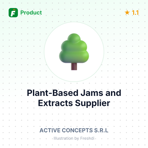 Plant-Based Jams and Extracts – summary card, no photo uploaded yet