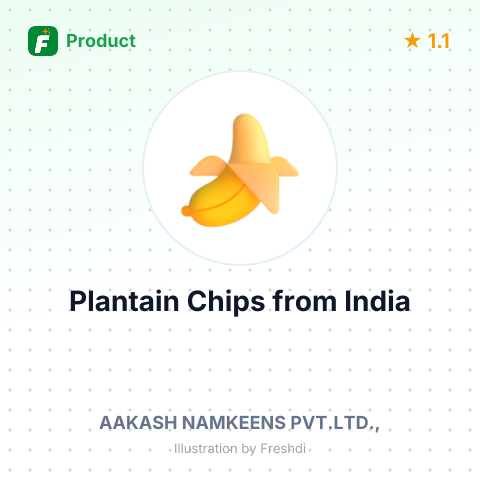 Plantain Chips – summary card, no photo uploaded yet
