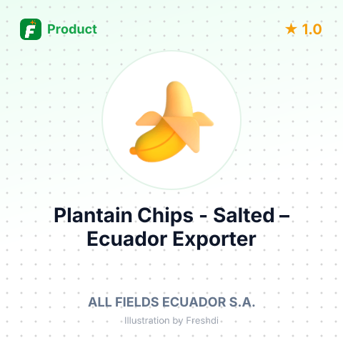 Plantain Chips - Salted – summary card, no photo uploaded yet