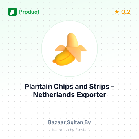 Plantain Chips and Strips – summary card, no photo uploaded yet