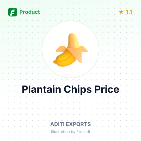 Plantain Chips – summary card, no photo uploaded yet