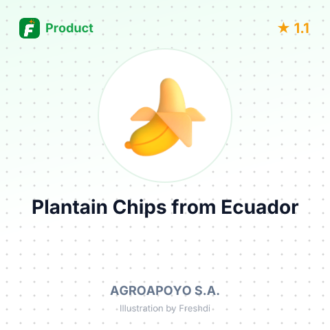 Plantain Chips – summary card, no photo uploaded yet