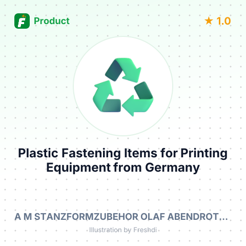 Plastic Fastening Items for Printing Equipment – summary card, no photo uploaded yet
