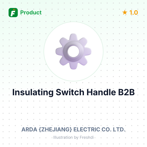 Plastic Insulating Switch Handle/Valve – summary card, no photo uploaded yet