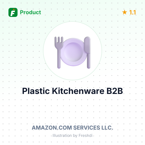 Plastic Kitchenware Set – summary card, no photo uploaded yet
