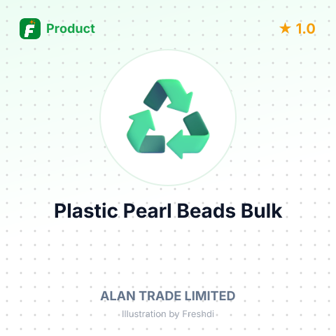Plastic Pearl Beads – summary card, no photo uploaded yet