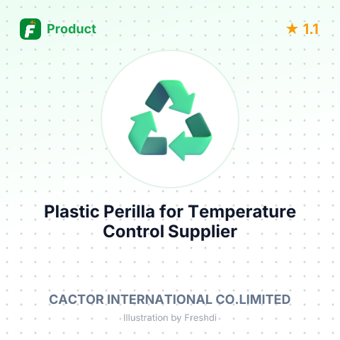 Plastic Perilla for Temperature Control – summary card, no photo uploaded yet
