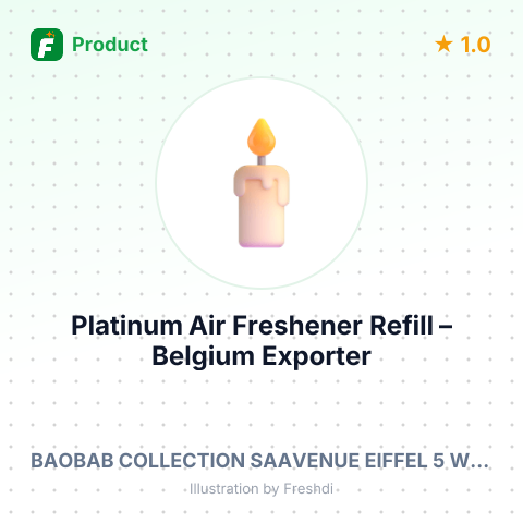 Platinum Air Freshener Refill – summary card, no photo uploaded yet