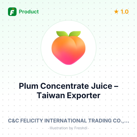 Plum Concentrate Juice – summary card, no photo uploaded yet