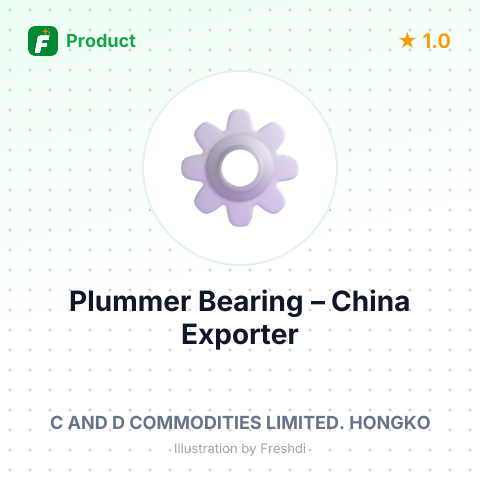 Plummer Bearing – summary card, no photo uploaded yet