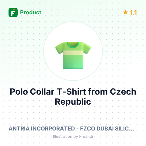 Polo Collar T-Shirt – summary card, no photo uploaded yet