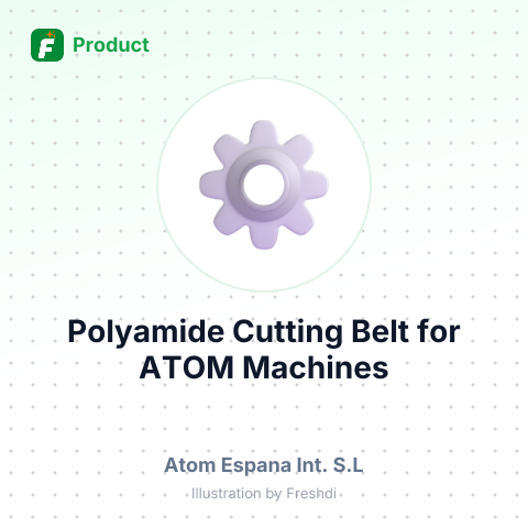 Polyamide Cutting Belt for ATOM Machines – summary card, no photo uploaded yet