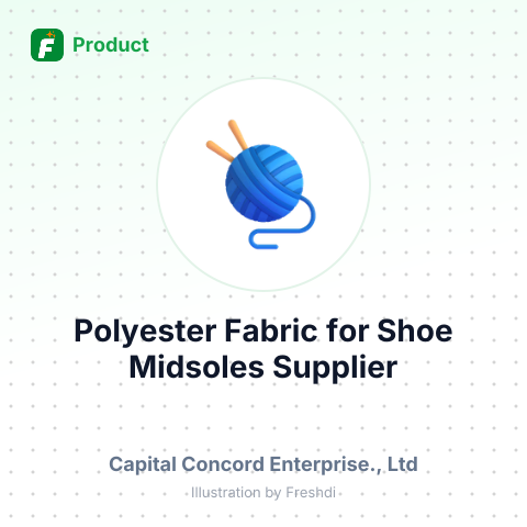 Polyester Fabric for Shoe Midsoles – summary card, no photo uploaded yet