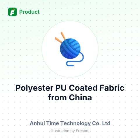 Polyester PU Coated Fabric – summary card, no photo uploaded yet