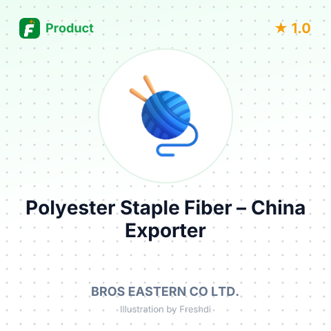 Polyester Staple Fiber – summary card, no photo uploaded yet
