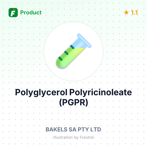 Polyglycerol Polyricinoleate (PGPR) – summary card, no photo uploaded yet