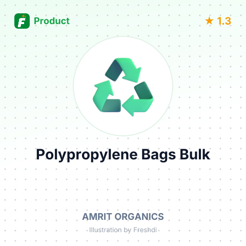 Polypropylene and Laminated Paper Bags – summary card, no photo uploaded yet