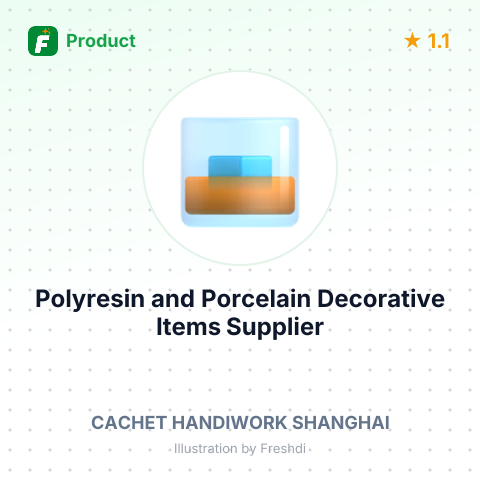 Polyresin and Porcelain Decorative Items – summary card, no photo uploaded yet