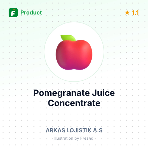 Pomegranate Juice Concentrate – summary card, no photo uploaded yet