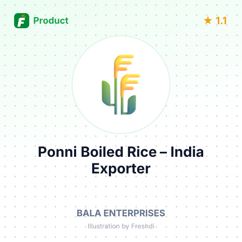 Ponni Boiled Rice – summary card, no photo uploaded yet