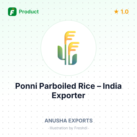 Ponni Parboiled Rice – summary card, no photo uploaded yet
