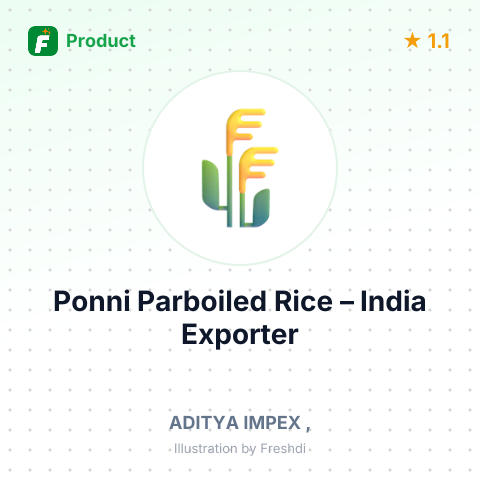 Ponni Parboiled Rice – summary card, no photo uploaded yet