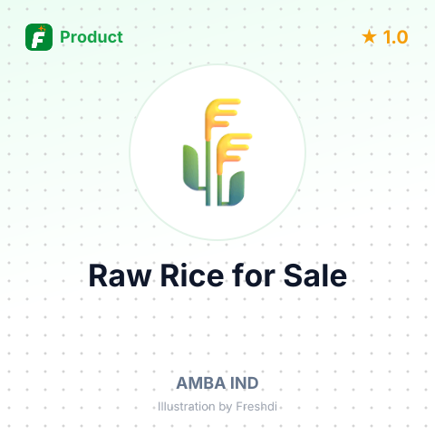 Ponni Raw Rice – summary card, no photo uploaded yet
