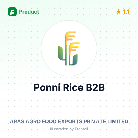 Ponni Rice – summary card, no photo uploaded yet