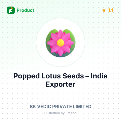 Popped Lotus Seeds – summary card, no photo uploaded yet
