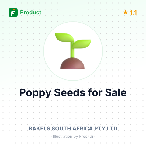 Poppy Seeds – summary card, no photo uploaded yet